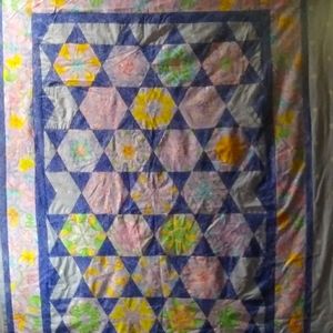 Butterfly Kaleidoscope Quilt or Tapestry